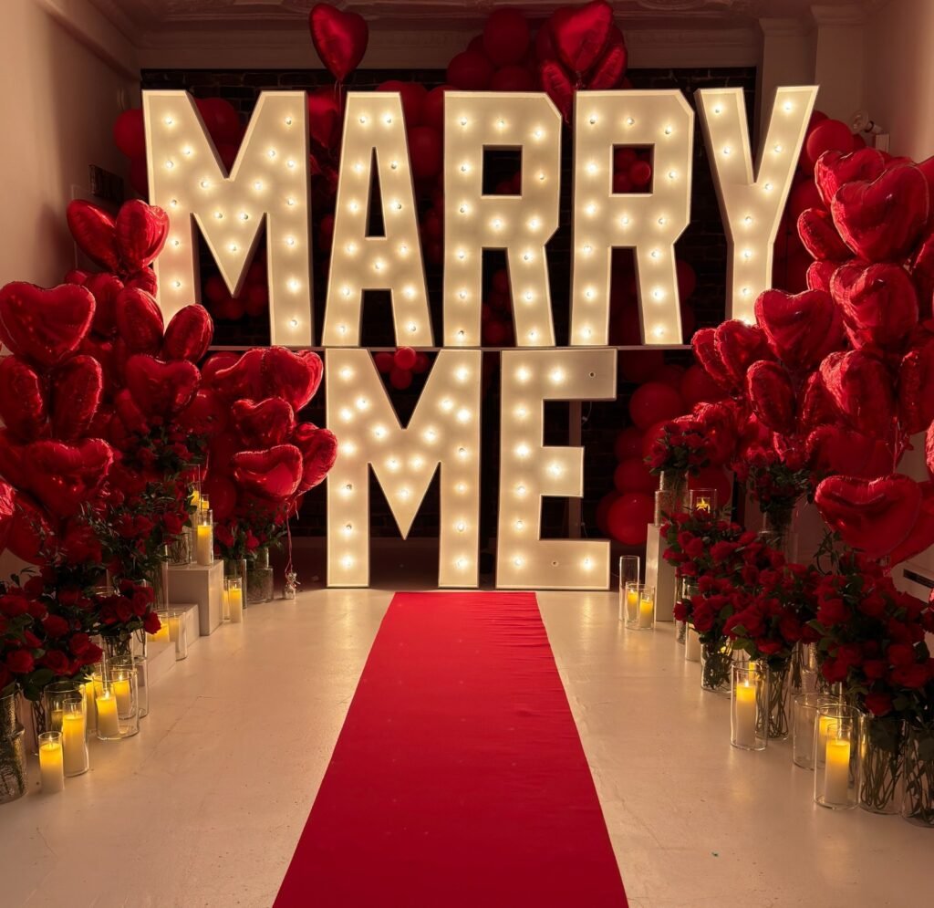 Romantic Proposal Setup